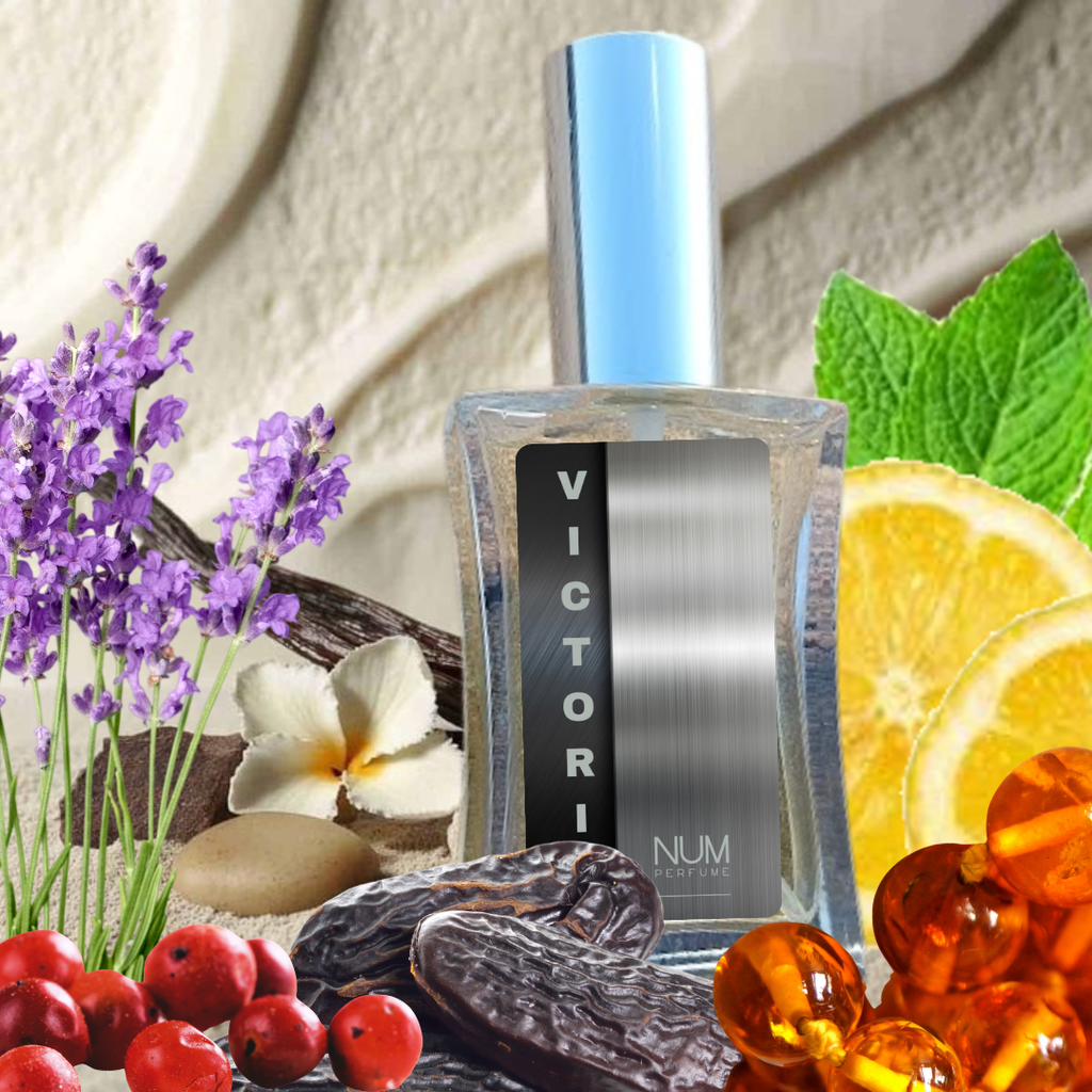 VICTORIA · Perfume Masculino Ámbar Amaderado 50ml — NUM Perfume