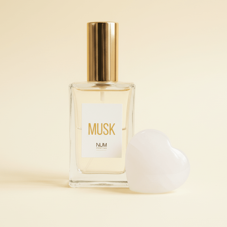 MUSK · Frasco Eau de Parfum Unisex — Almizcle sándalo y bergamota NUM Perfume