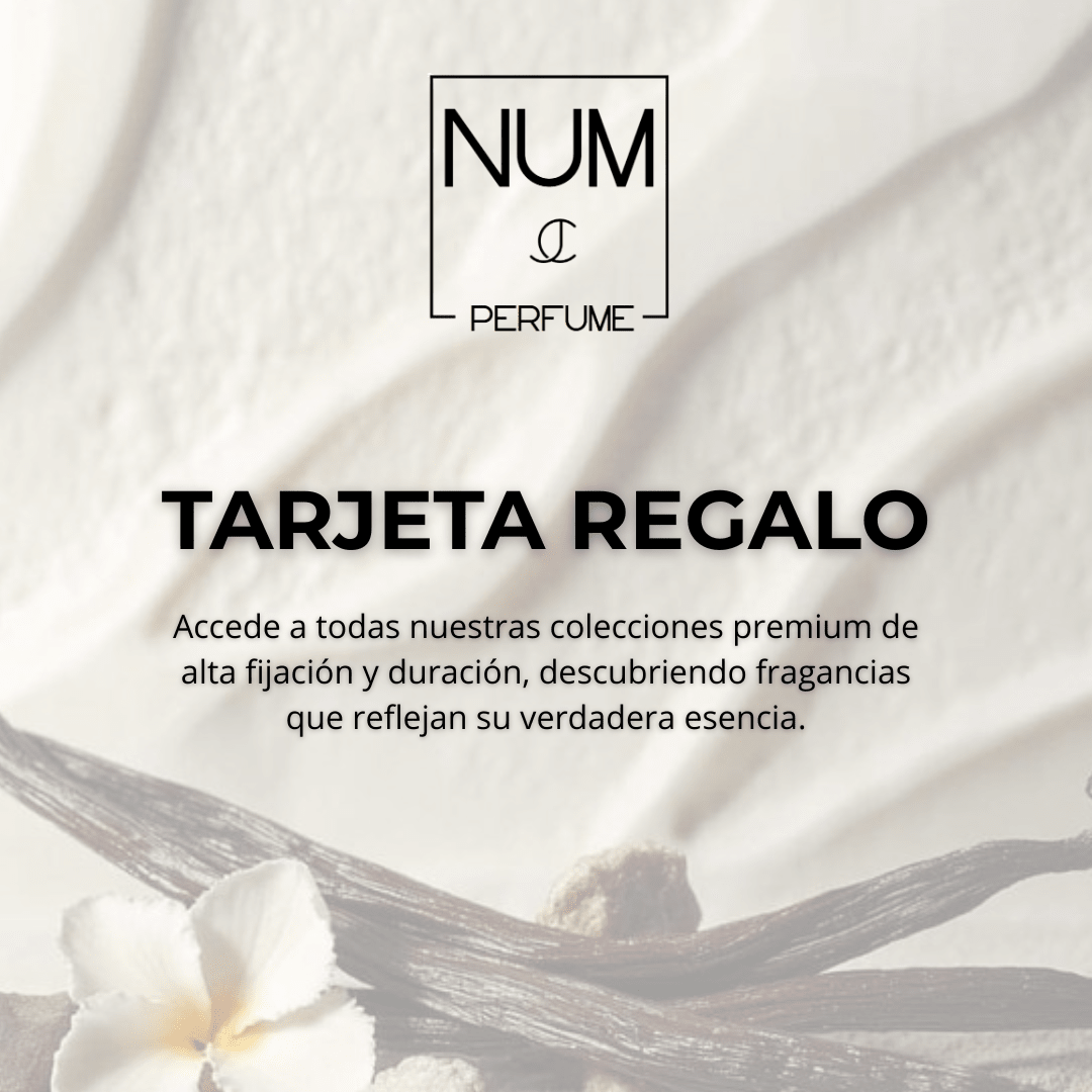 Tarjeta Regalo NUM Perfume — El lujo de elegir tu fragancia premium